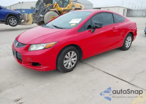 2012 Honda Civic Lx из США, поврежденный, VIN 2HGFG3B53CH556398